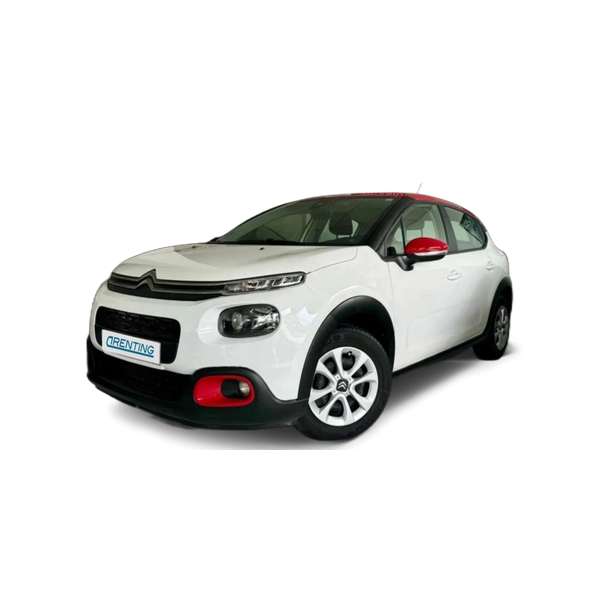 Renting Citroen C3 1.6BlueHDi S&S Feel 100 Blanco