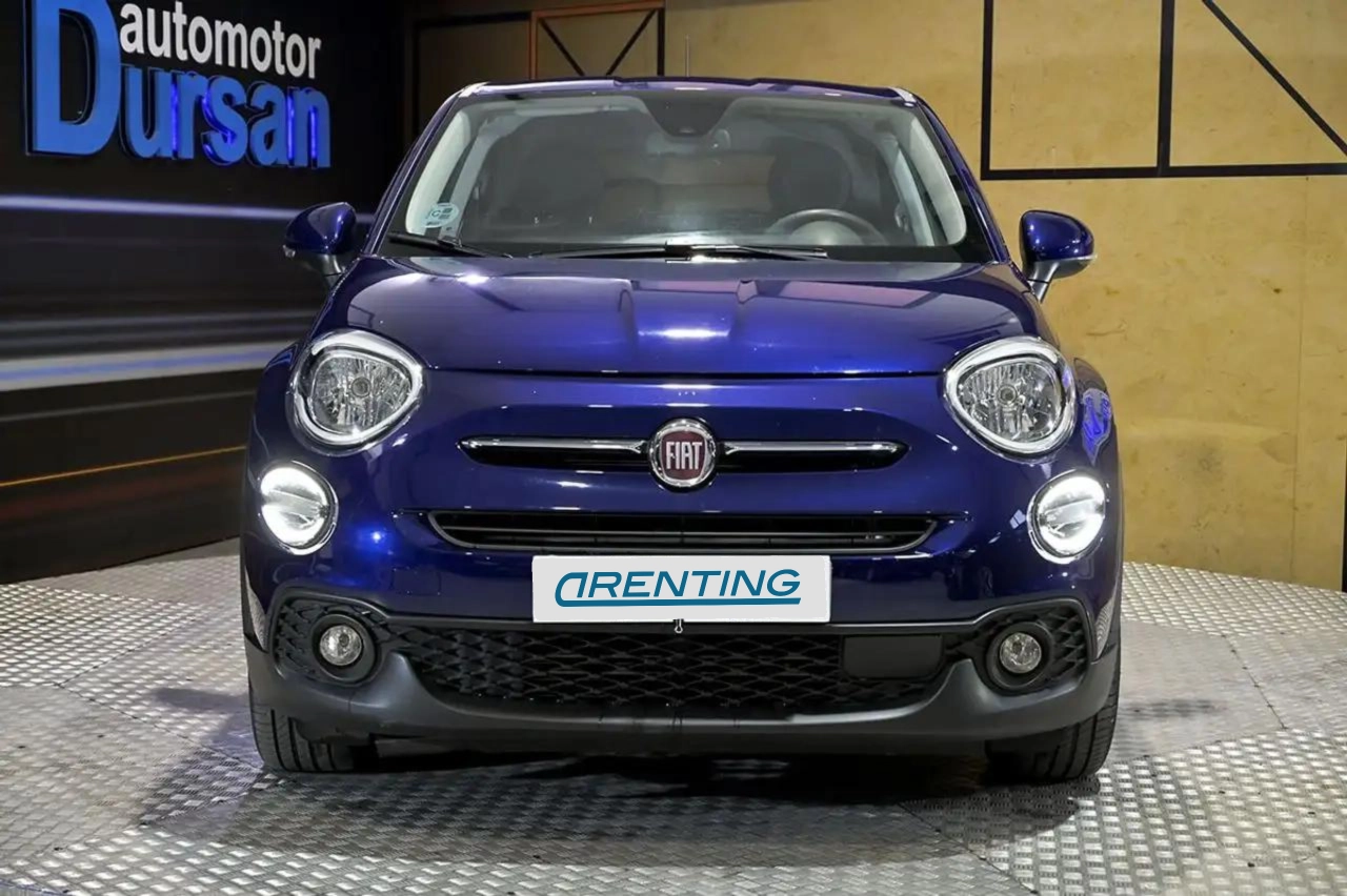 Renting Fiat 500X 1.6Mjt S&S Connect 97kW Azul 1