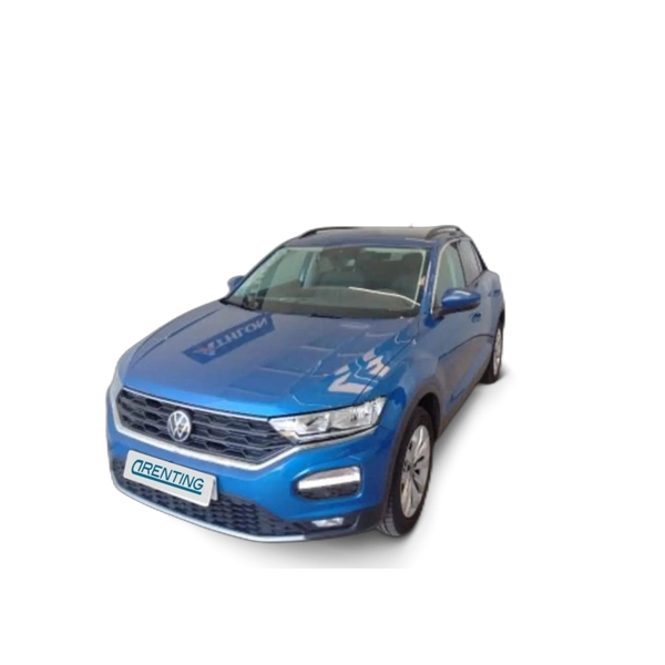 Renting Volkswagen T-Roc 1.6TDI Advance Azul 1