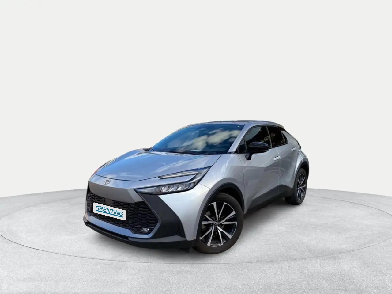 Renting Toyota C-HR 1.8 140H Advance Gris 1