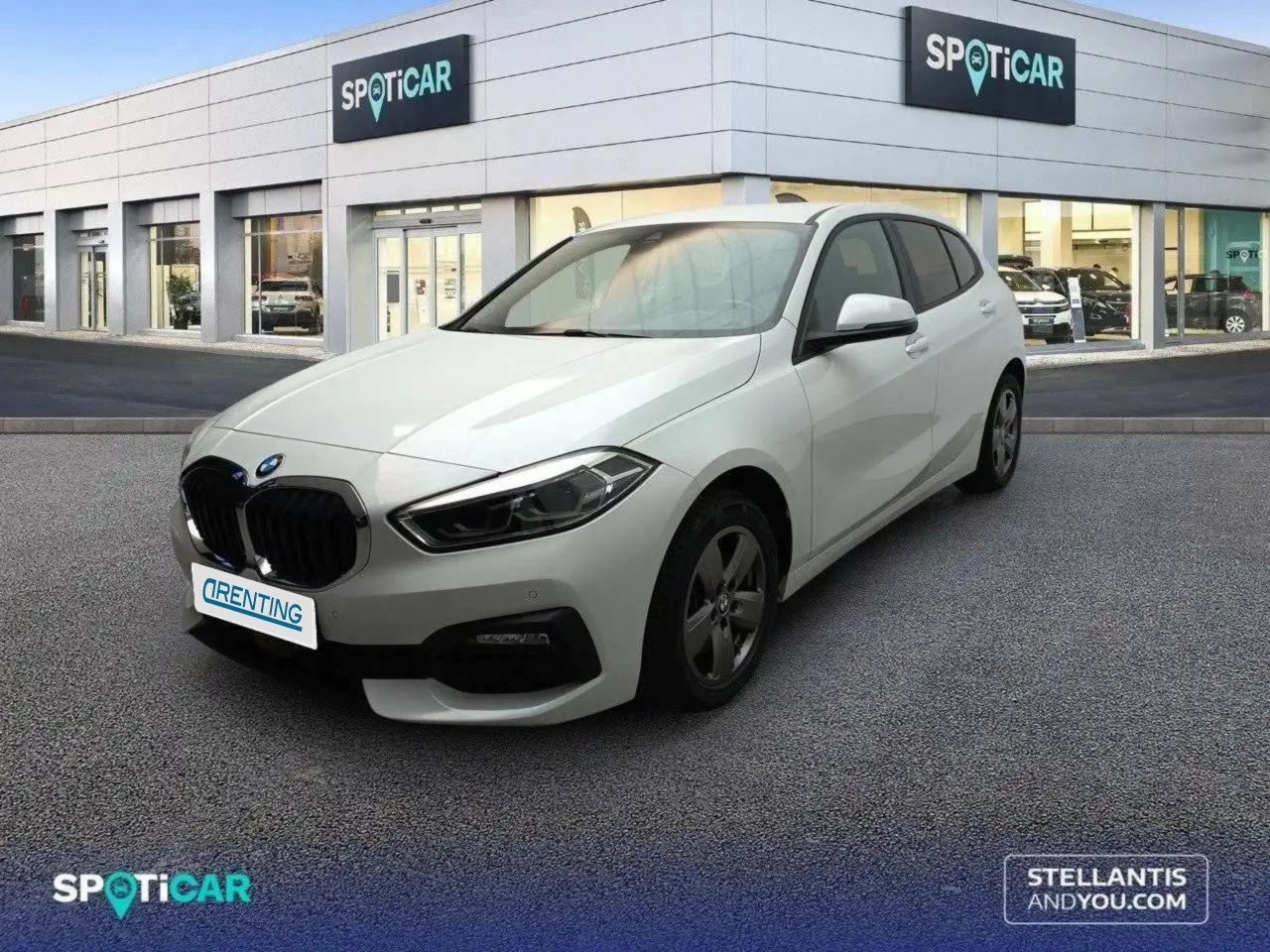 Renting BMW 116 116d Blanco 1