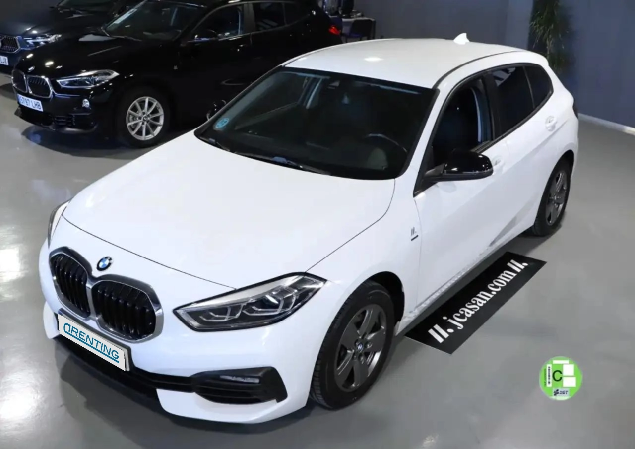 Renting BMW 116 116d Blanco