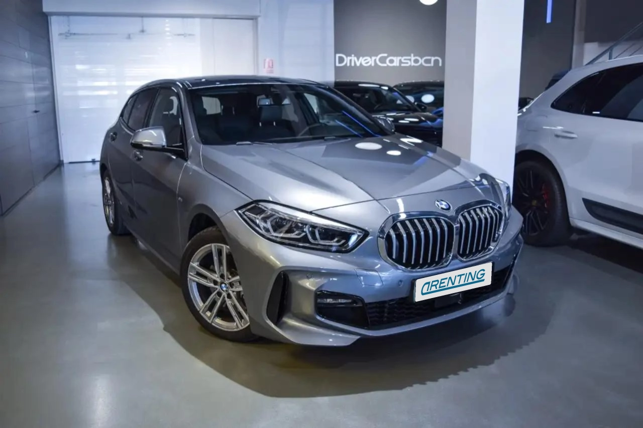 Renting BMW 116 116d M Sport Plateado