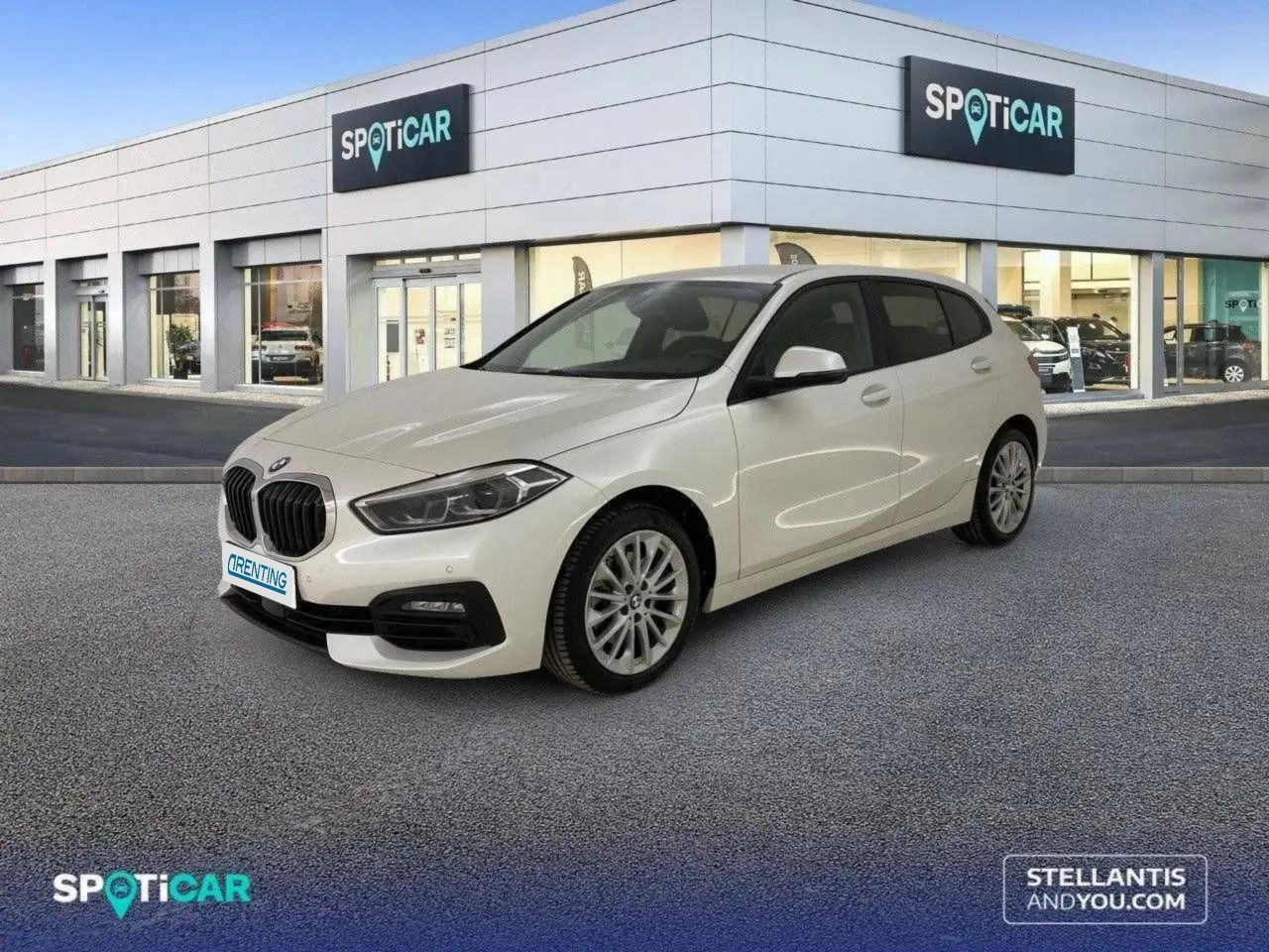 Renting BMW 118 118d Blanco 3