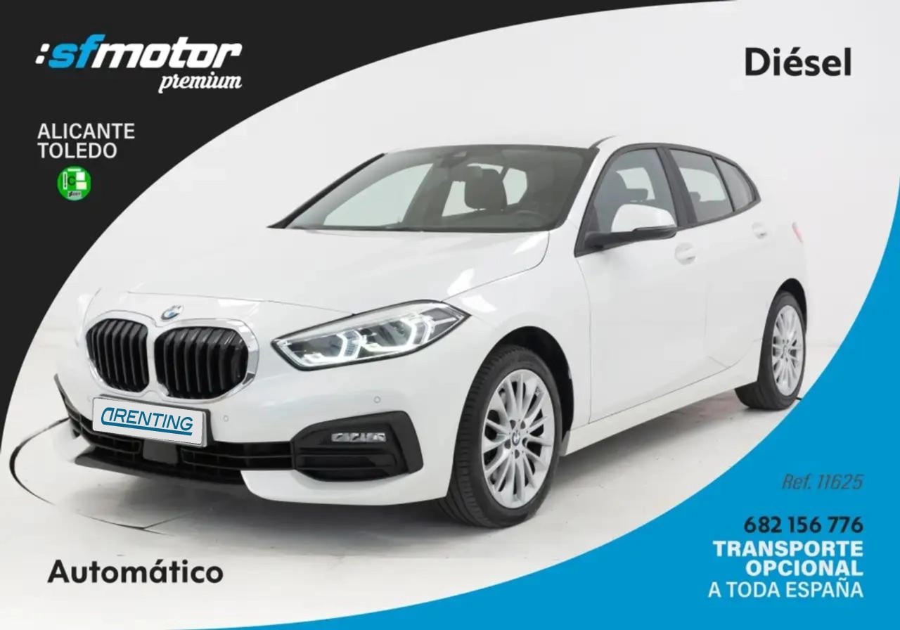 Renting BMW 118 118dA Business Blanco 1