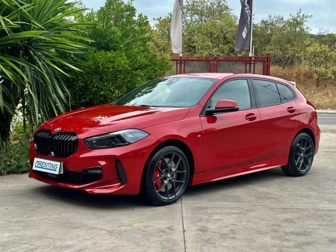 Renting BMW 120 120dA M Sport Pro Rojo 1