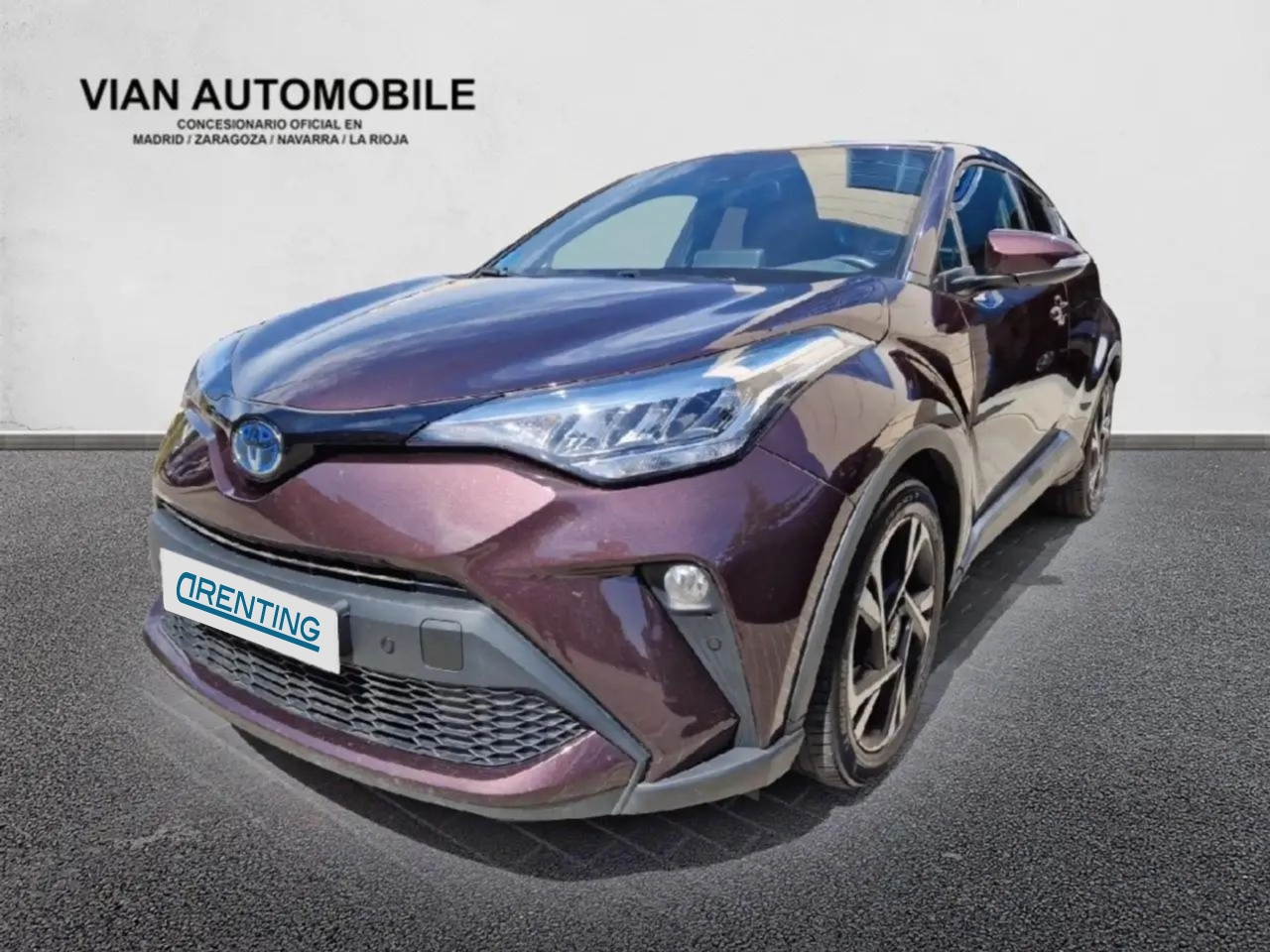 Renting Toyota C-HR 125H Advance Burdeos