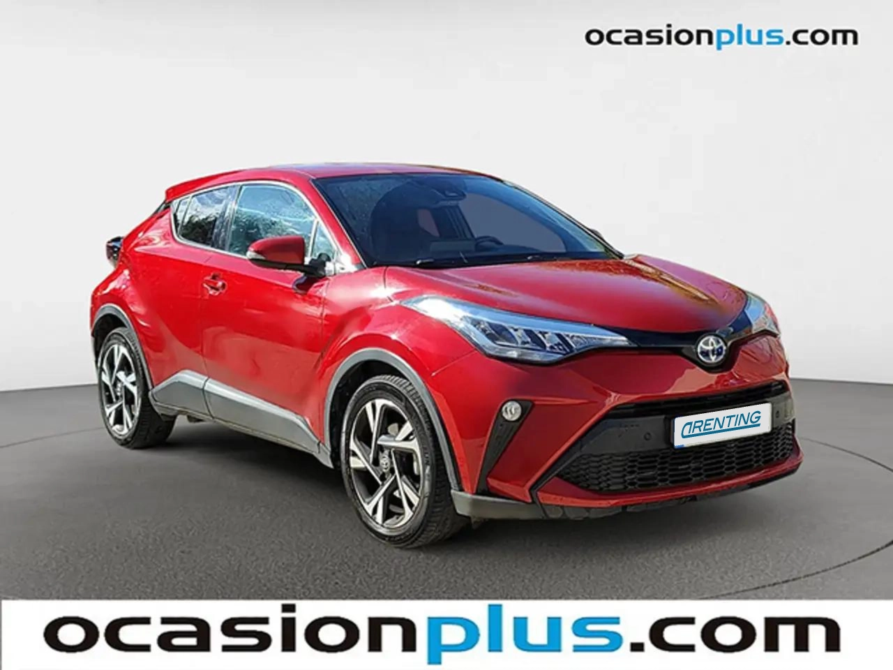 Renting Toyota C-HR 125H Advance Rojo 2