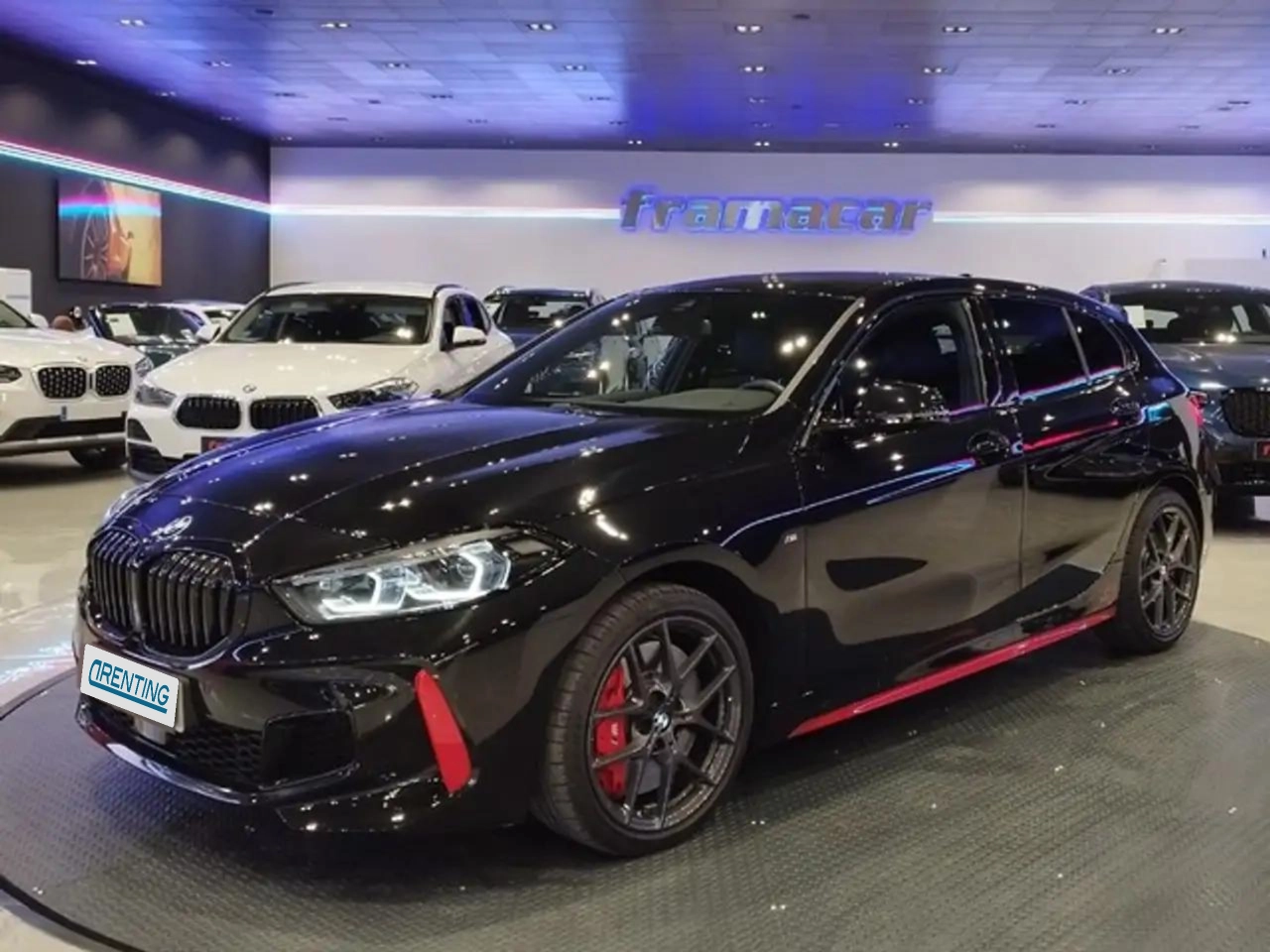 Renting BMW 128 128tiA Negro 1