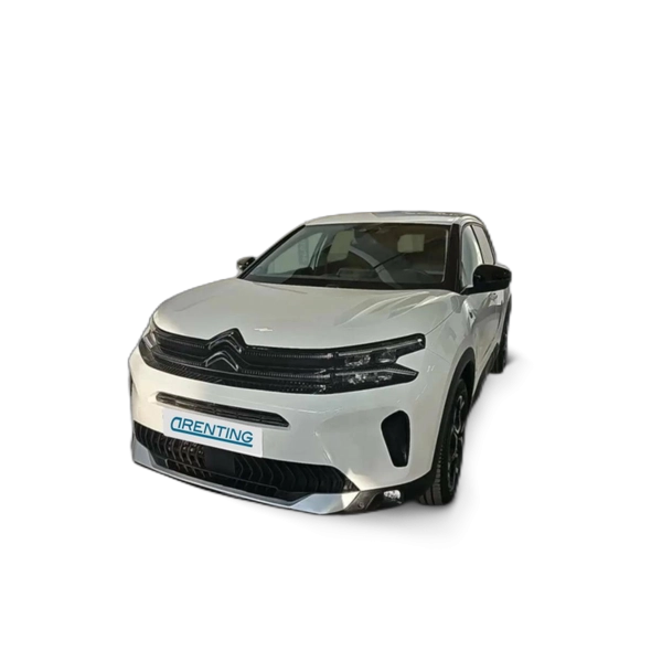 Renting Citroen C5 Aircross 180 e-EAT8 Feel Pack Blanco 1 1