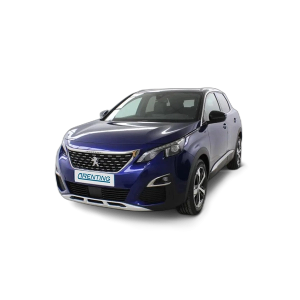 Renting Peugeot 3008 2.0 BlueHDi 133kW (180CV) S&S GT EAT8 Azul