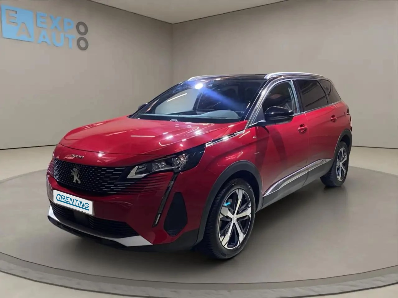 Renting Peugeot 5008 2.0 BLUEHDI 133KW SS GT PACK EAT8 Burdeos