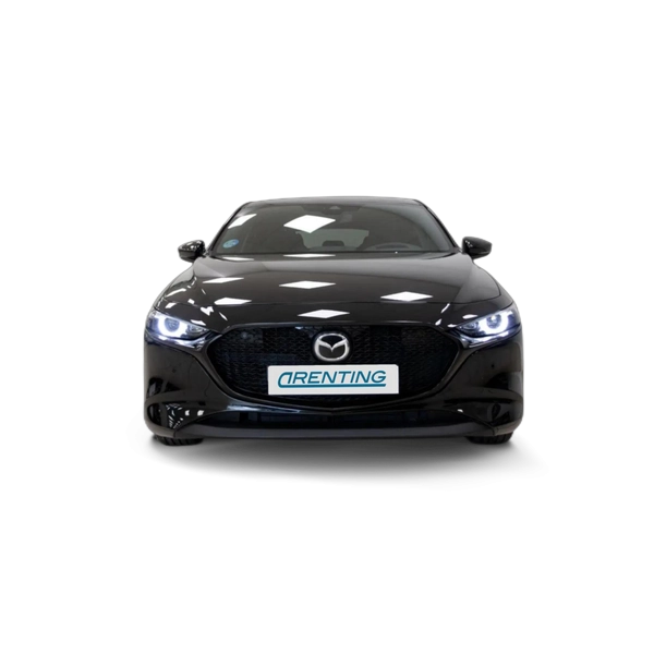 Renting Mazda 3 2.0 e-Skyactiv-G Zenith 90kW Negro