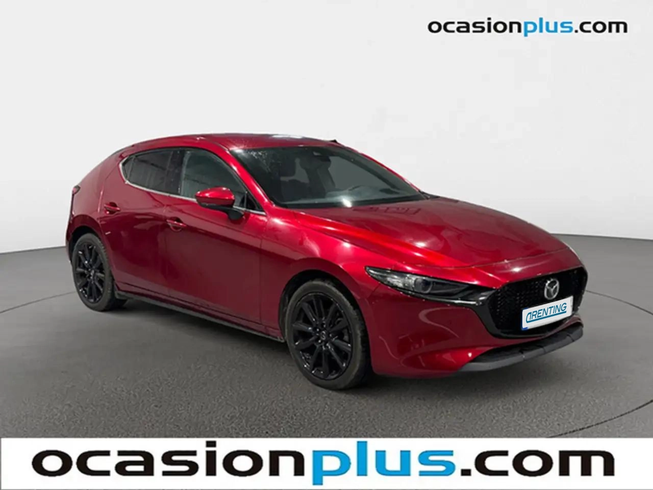 Renting Mazda 3 2.0 e-Skyactiv-X Zenith Aut. 137kW Rojo