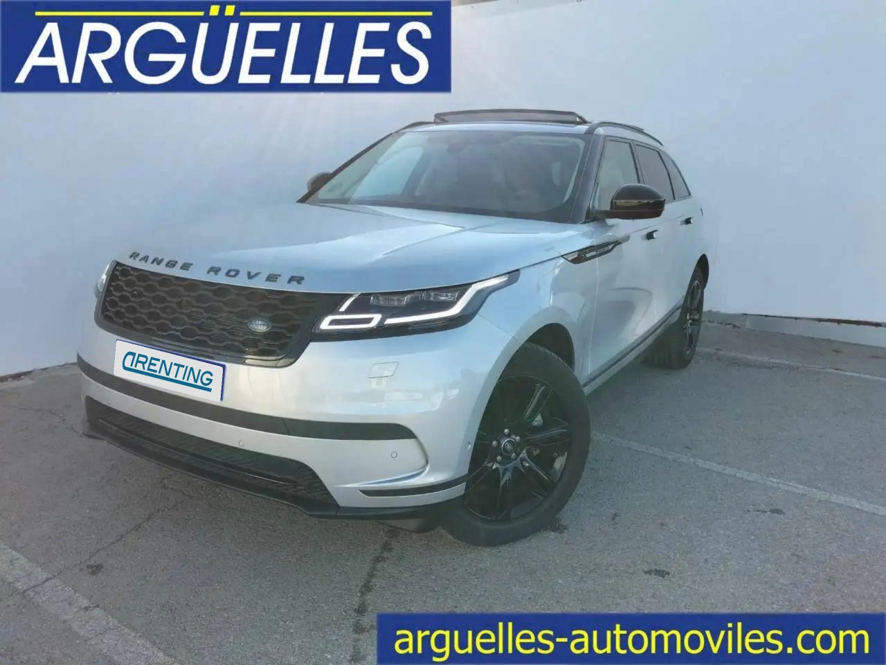 Renting Land Rover Range Rover Velar 2.0 SE 4WD Aut. 300 Plateado