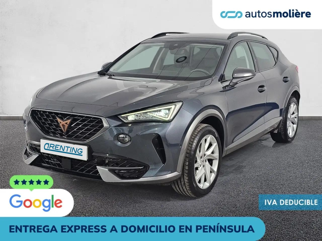 Renting CUPRA Formentor 2.0 TDI 150 Gris 5 1