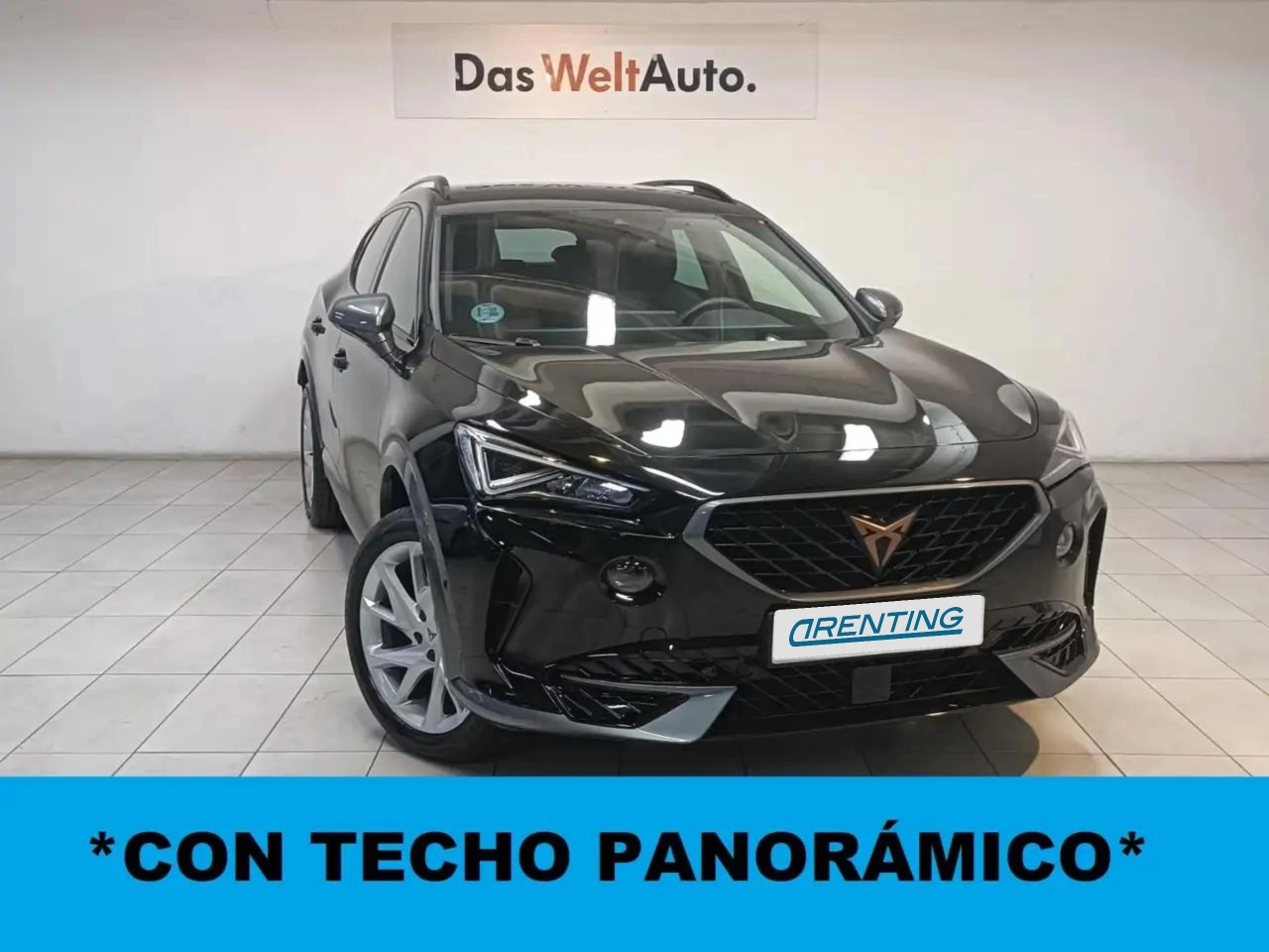 Renting CUPRA Formentor 2.0 TDI 150 DSG 4Drive Negro