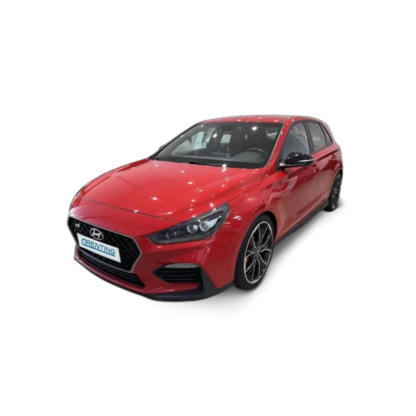 Renting Hyundai i30 2.0 TGDI N Performance 275 Rojo