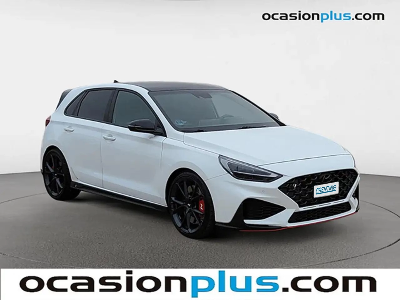 Renting Hyundai i30 2.0 TGDI N Performance 280 Blanco