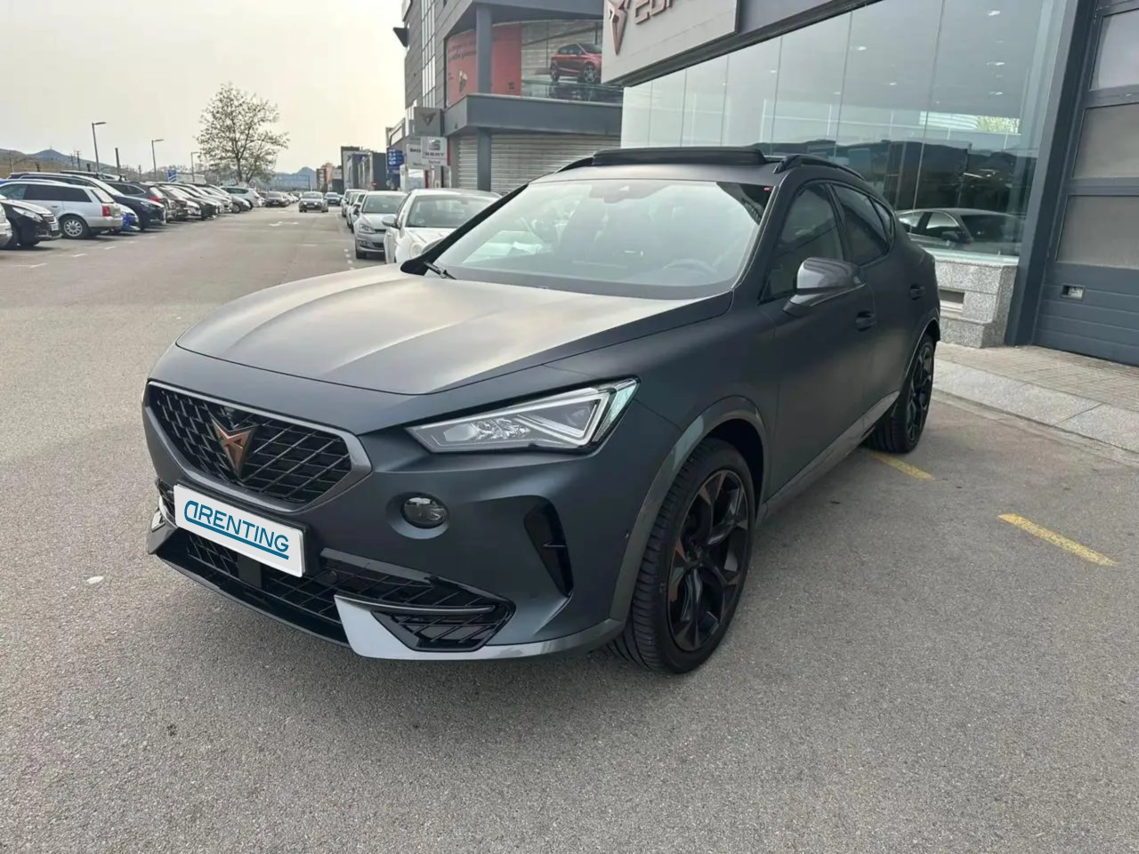 Renting CUPRA Formentor 2.0 TSI 245 VZ DSG Gris 2