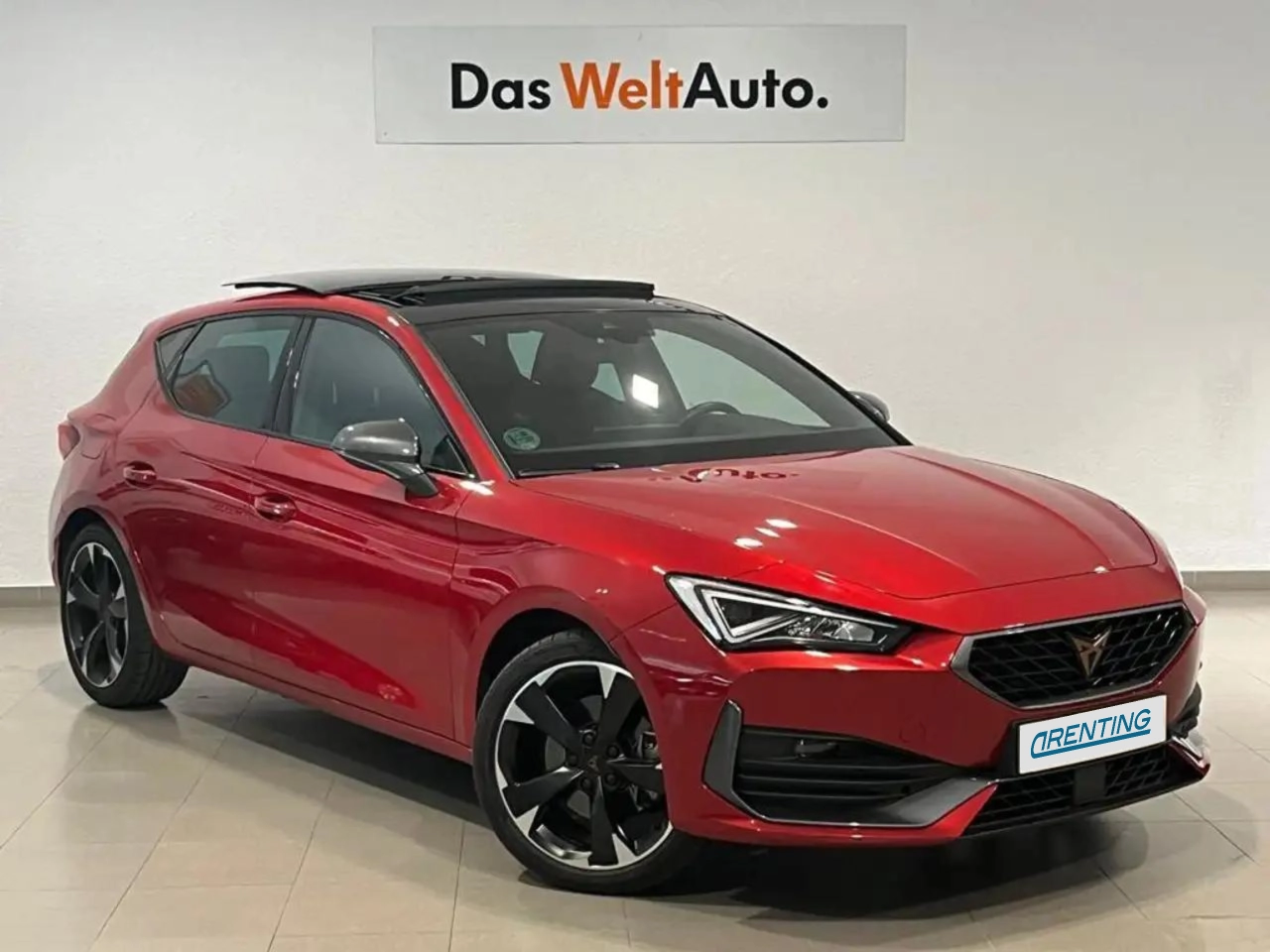 Renting CUPRA Leon 2.0 TSI DSG 140KW Rojo 1 1