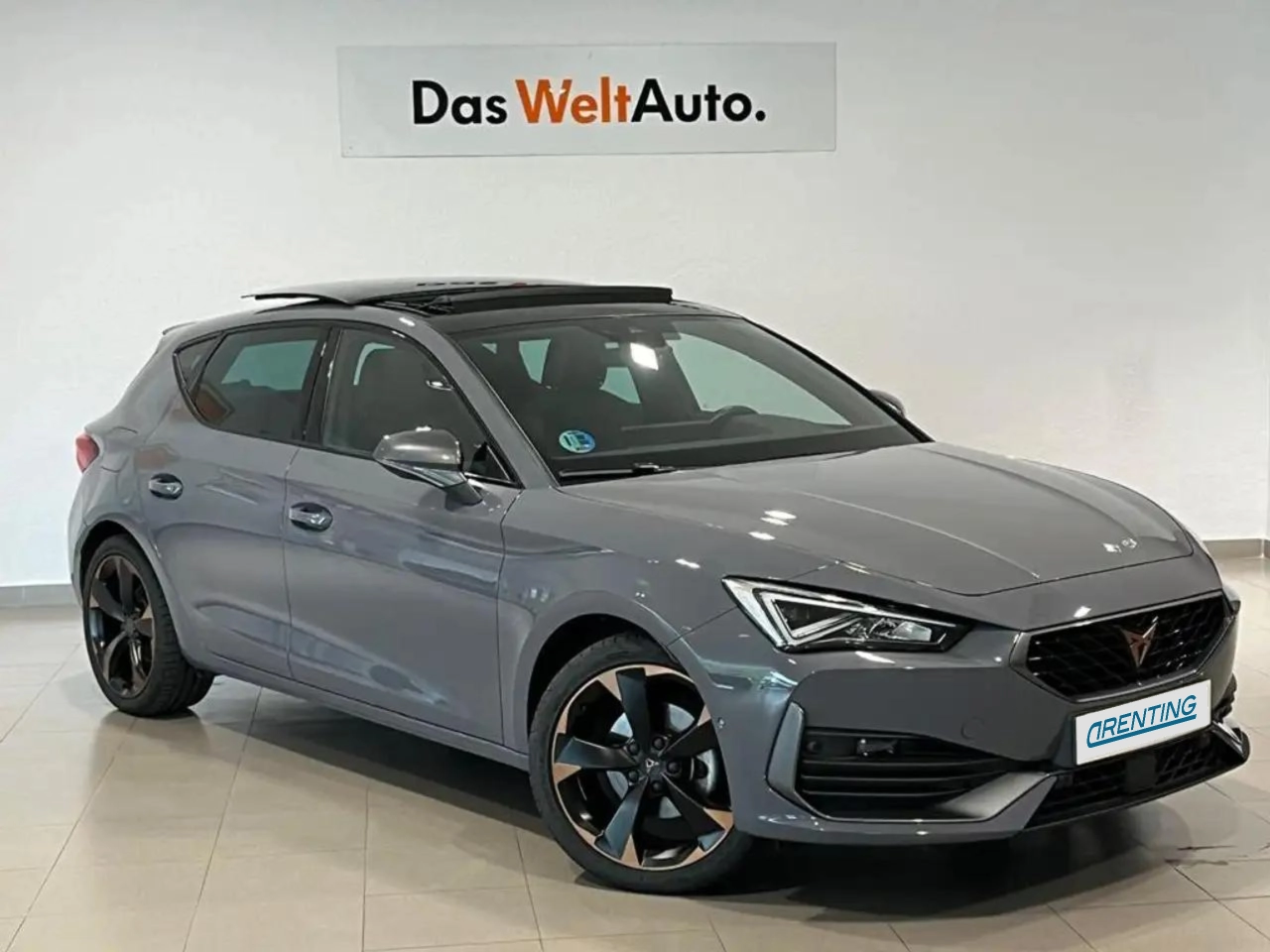 Renting CUPRA Leon 2.0 TSI DSG 140KW Gris 6