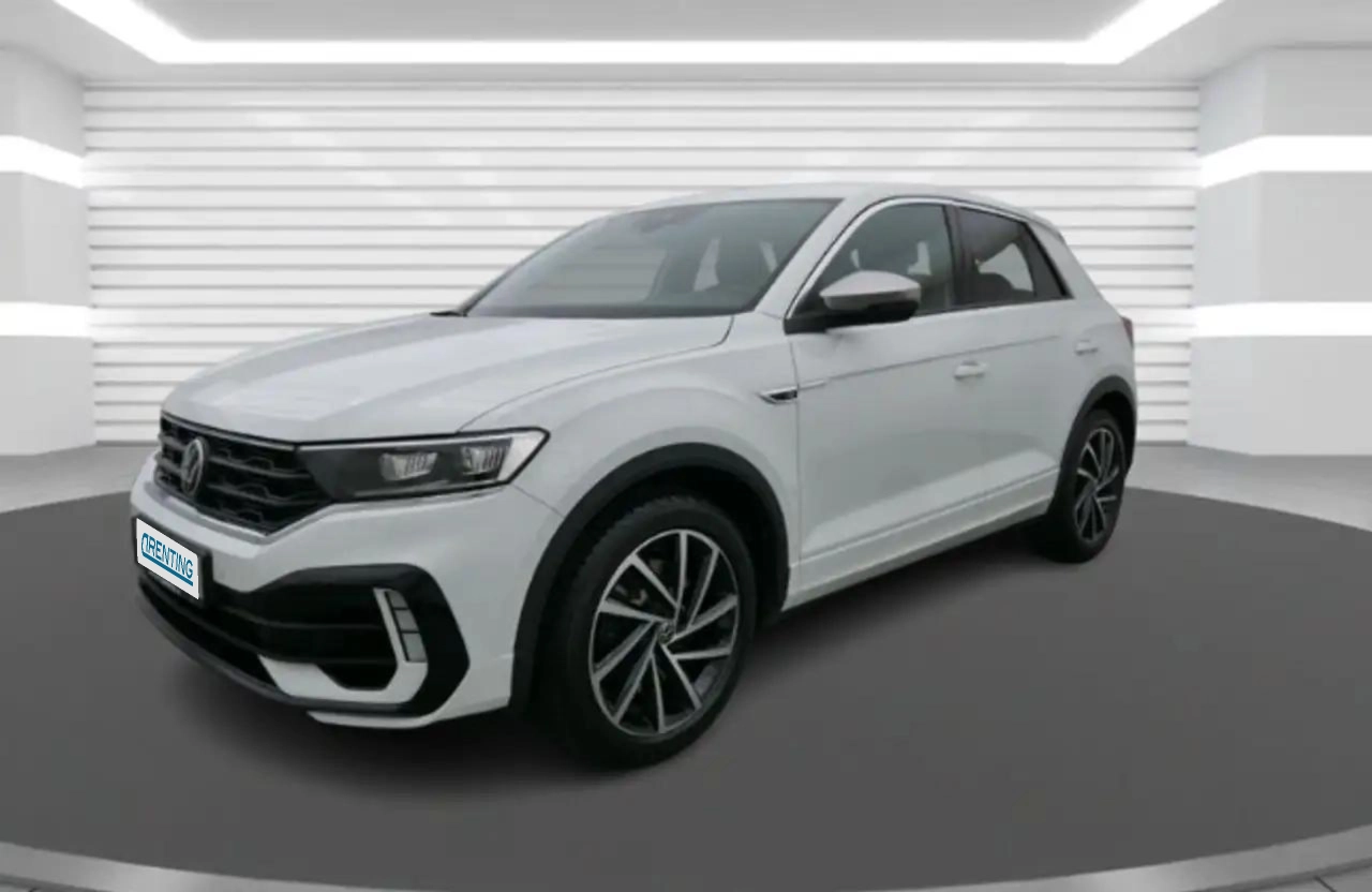 Renting Volkswagen T-Roc 2.0 TSI R 4Motion DSG7 221kW Blanco