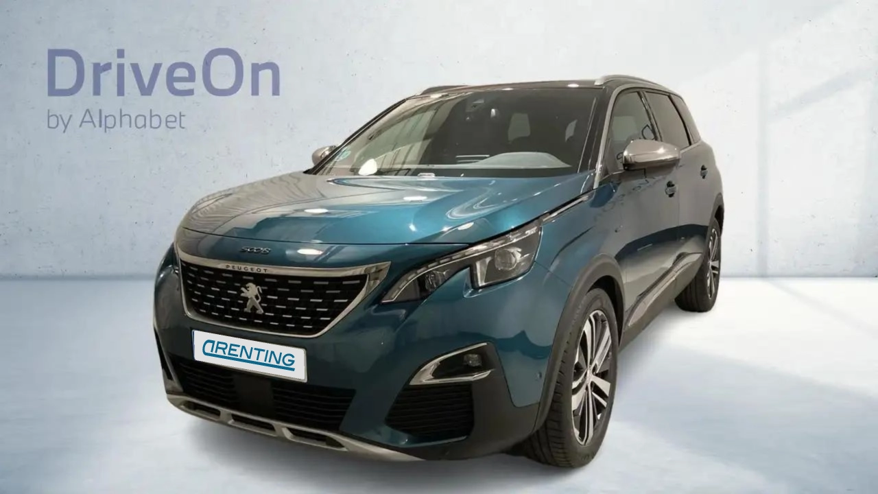 Renting Peugeot 5008 2.0BlueHDi S&S GT EAT8 180 Verde