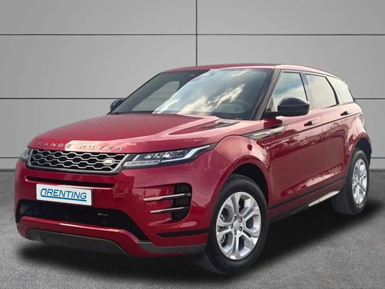 Renting Land Rover Range Rover Evoque 2.0D I4 MHEV R-Dynamic S AWD Aut. 163 Rojo