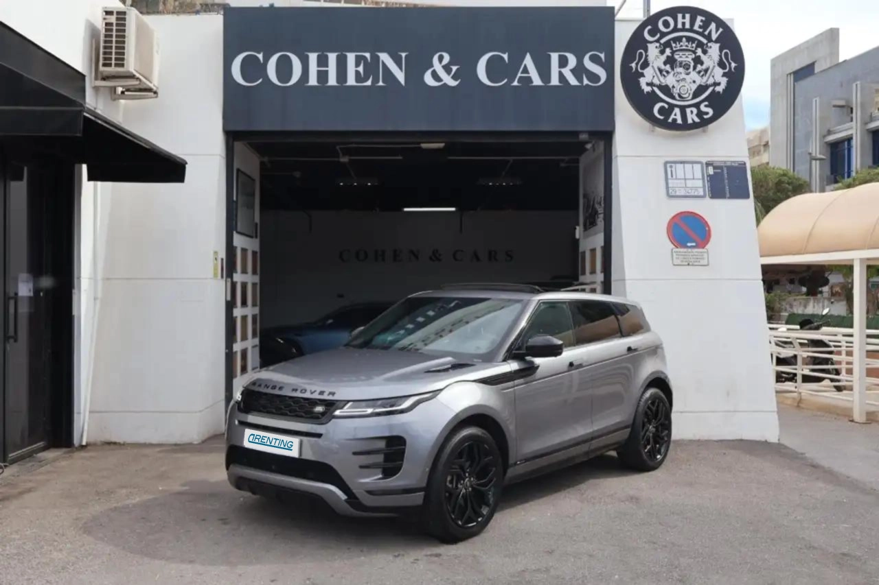 Renting Land Rover Range Rover Evoque 2.0D MHEV R-Dynamic S AWD Aut. 150 Gris