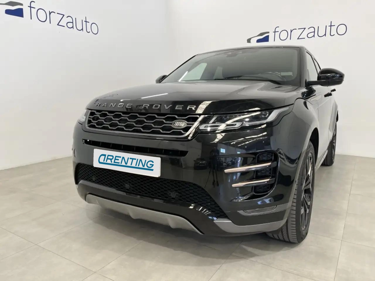 Renting Land Rover Range Rover Evoque 2.0D MHEV R-Dynamic SE AWD Aut. 180 Negro