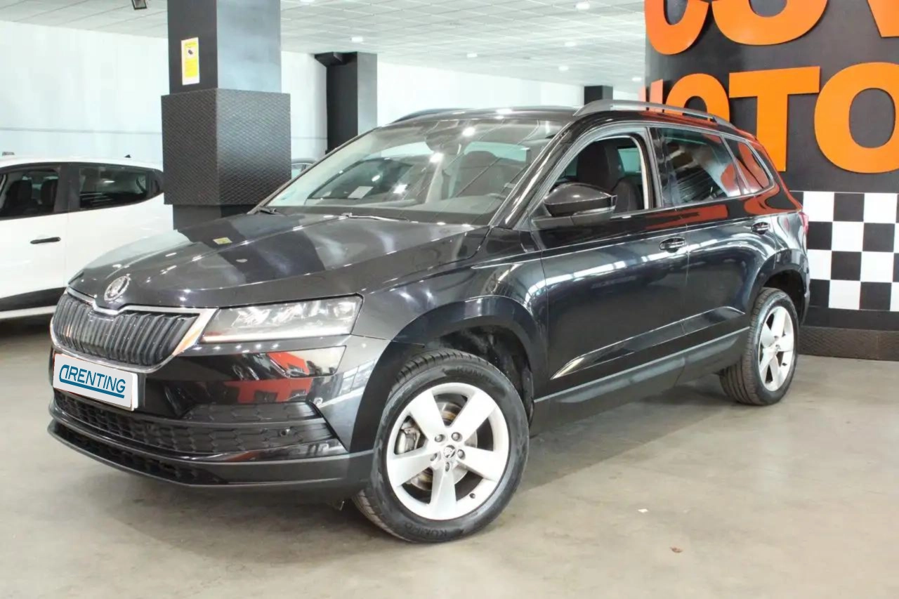 Renting Skoda Karoq 2.0TDI AdBlue Ambition 110kW Negro 1