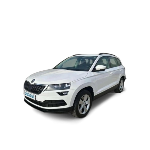 Renting Skoda Karoq 2.0TDI AdBlue Ambition 4×4 DSG 110kW Blanco 2