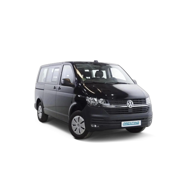 Renting Volkswagen T6 Caravelle 2.0TDI BMT Origin Batalla Corta 81kW Negro 1