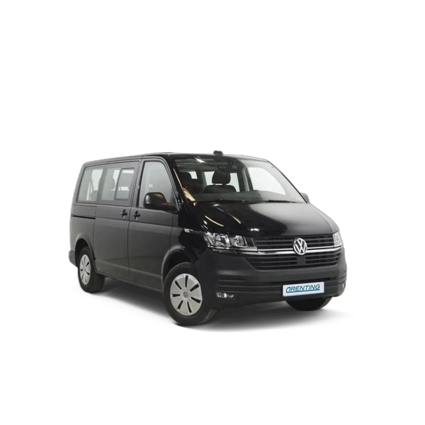 Renting Volkswagen T6 Caravelle 2.0TDI BMT Origin Batalla Corta DSG 110kW Negro 1