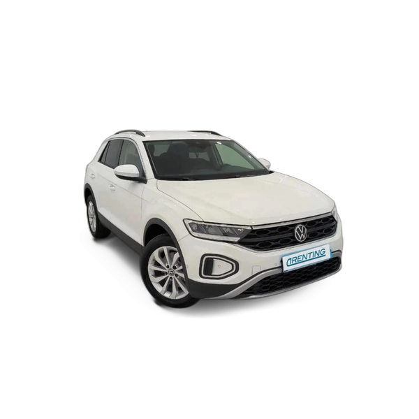 Renting Volkswagen T-Roc 2.0TDI Life DSG7 Blanco 1