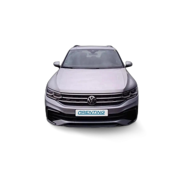 Renting Volkswagen Tiguan 2.0TDI R-Line DSG 110kW Plateado 1