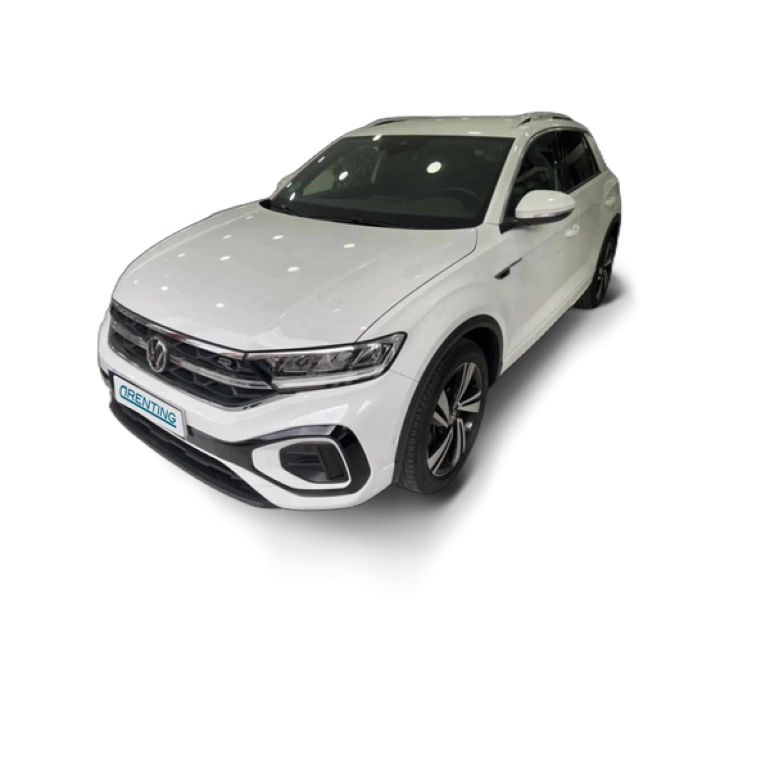 Renting Volkswagen T-Roc 2.0TDI R-Line DSG7 Blanco