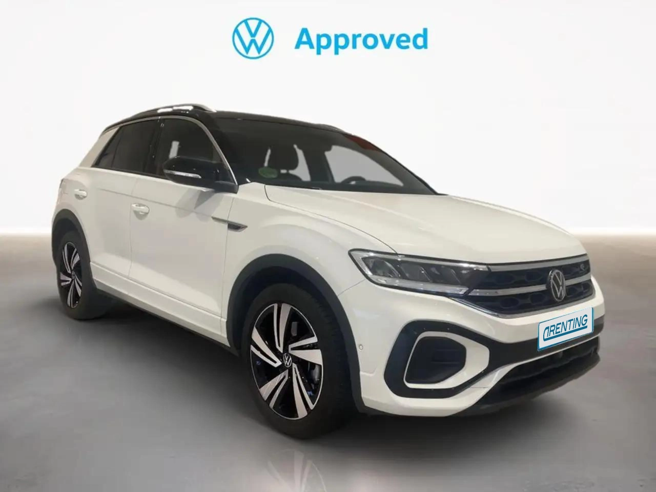 Renting Volkswagen T-Roc 2.0TDI R-Line DSG7 Blanco 2