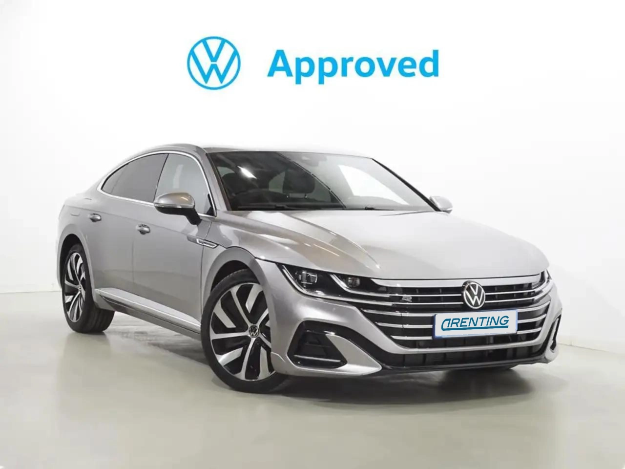 Renting Volkswagen Arteon 2.0TDI R-Line DSG7 110kW Plateado