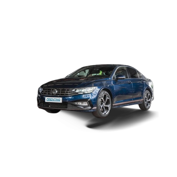 Renting Volkswagen Passat 2.0TDI R-Line DSG7 110kW Azul