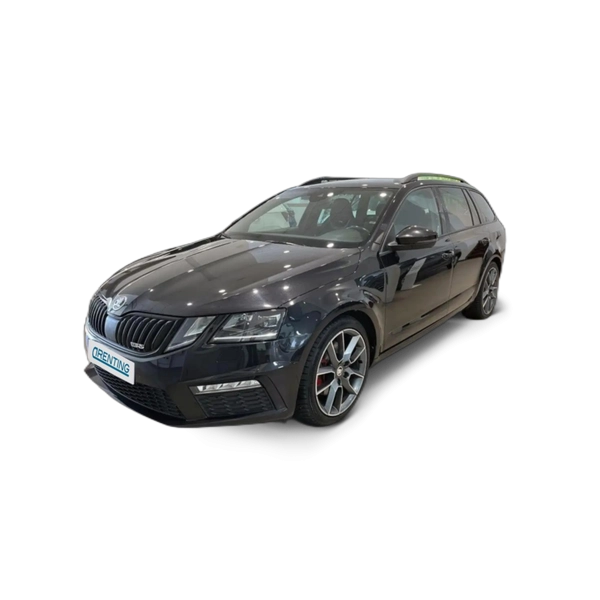 Renting Skoda Octavia 2.0TDI RS DSG 135kW Negro