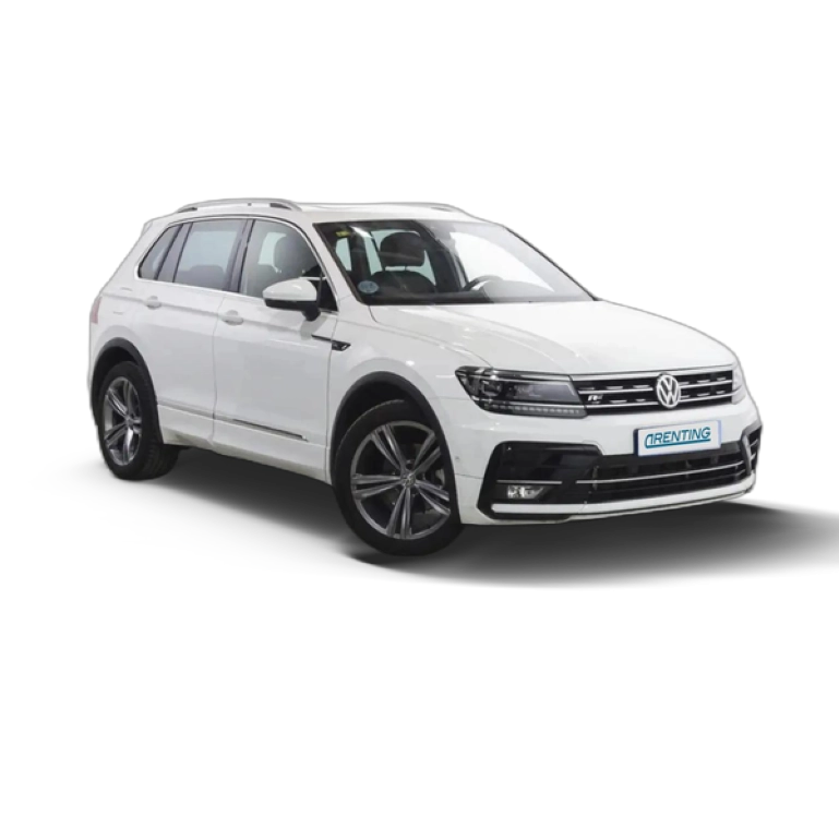 Renting Volkswagen Tiguan 2.0TDI Sport 4Motion DSG 110kW Blanco