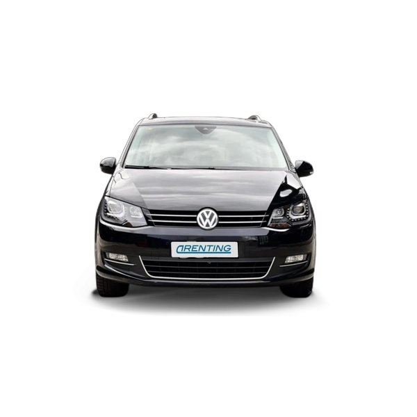 Renting Volkswagen Sharan 2.0TDI Sport DSG 110kW Negro