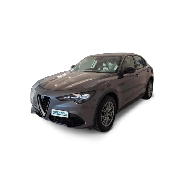 Renting Alfa Romeo Stelvio 2.2 Diesel 118kW (160CV)  RWD Sprint Blanco