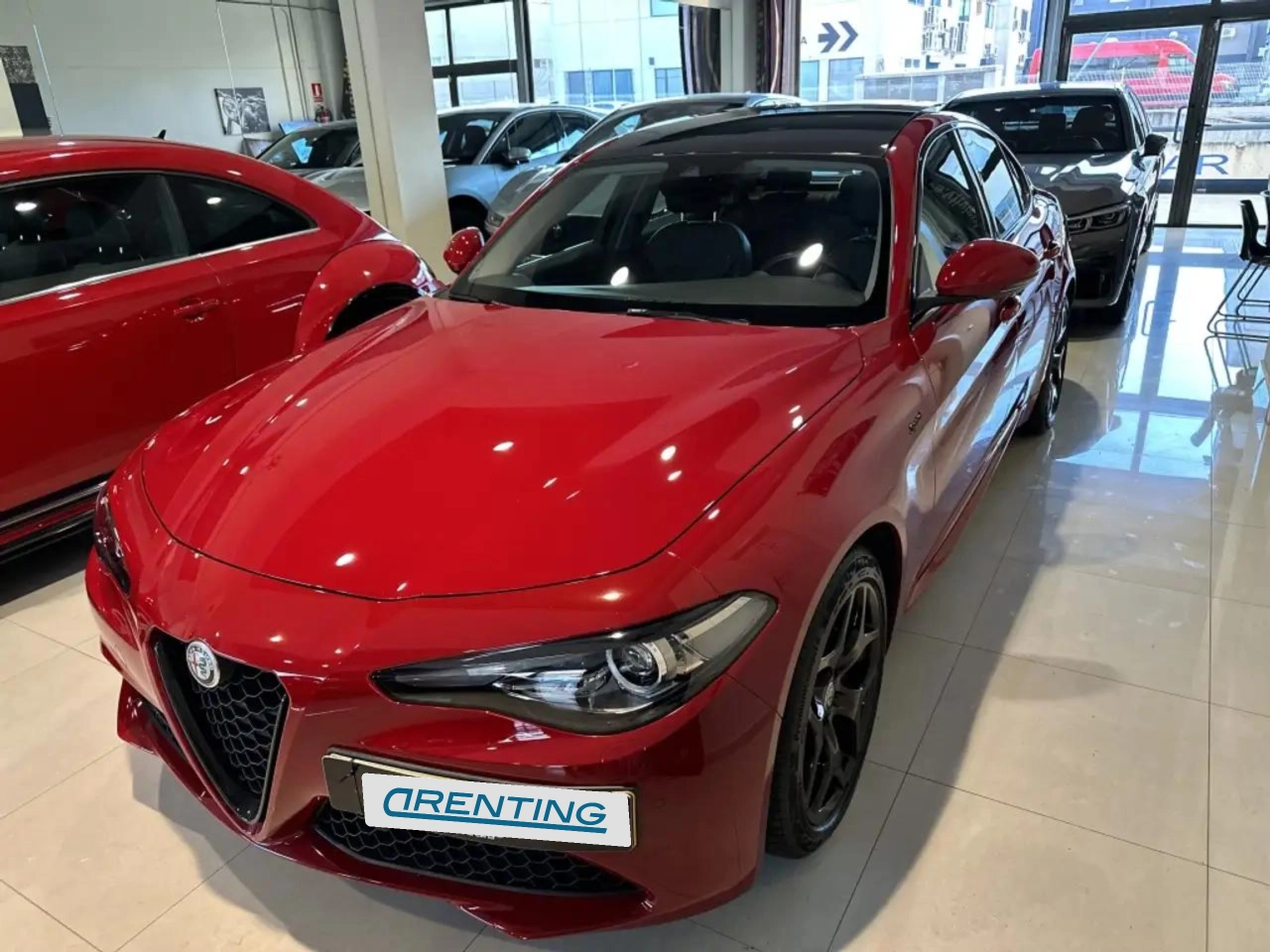 Renting Alfa Romeo Giulia 2.2 Diesel Sprint Aut. 190 Rojo