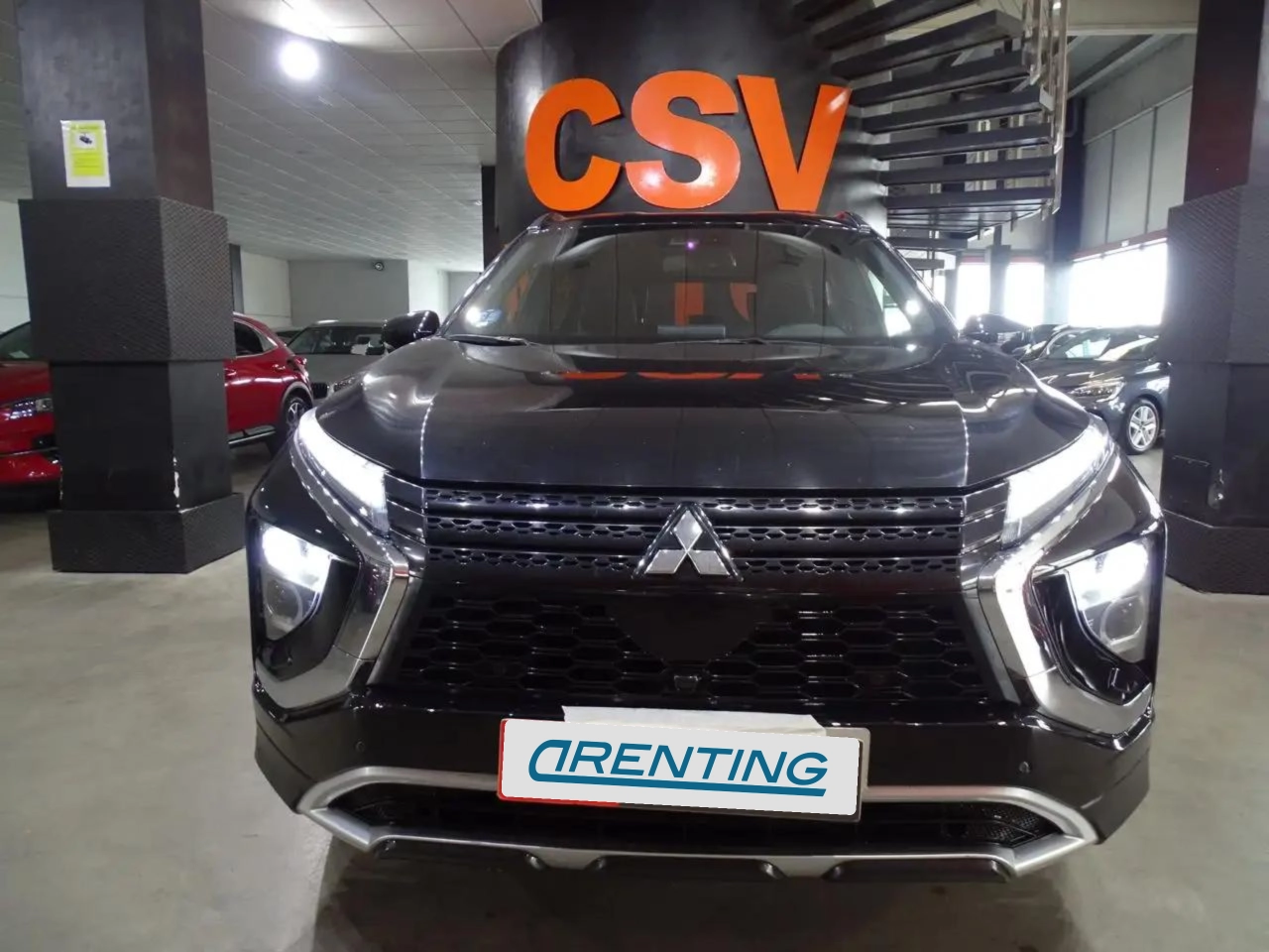 Renting Mitsubishi Eclipse Cross 2.4 PHEV Kaiteki Auto 4WD Negro 1 1