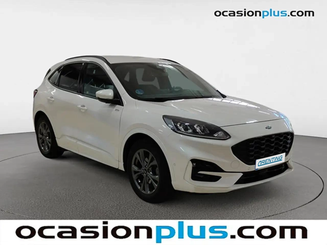 Renting Ford Kuga 2.5 Duratec FHEV ST-Line 4×2 Aut. Blanco 1