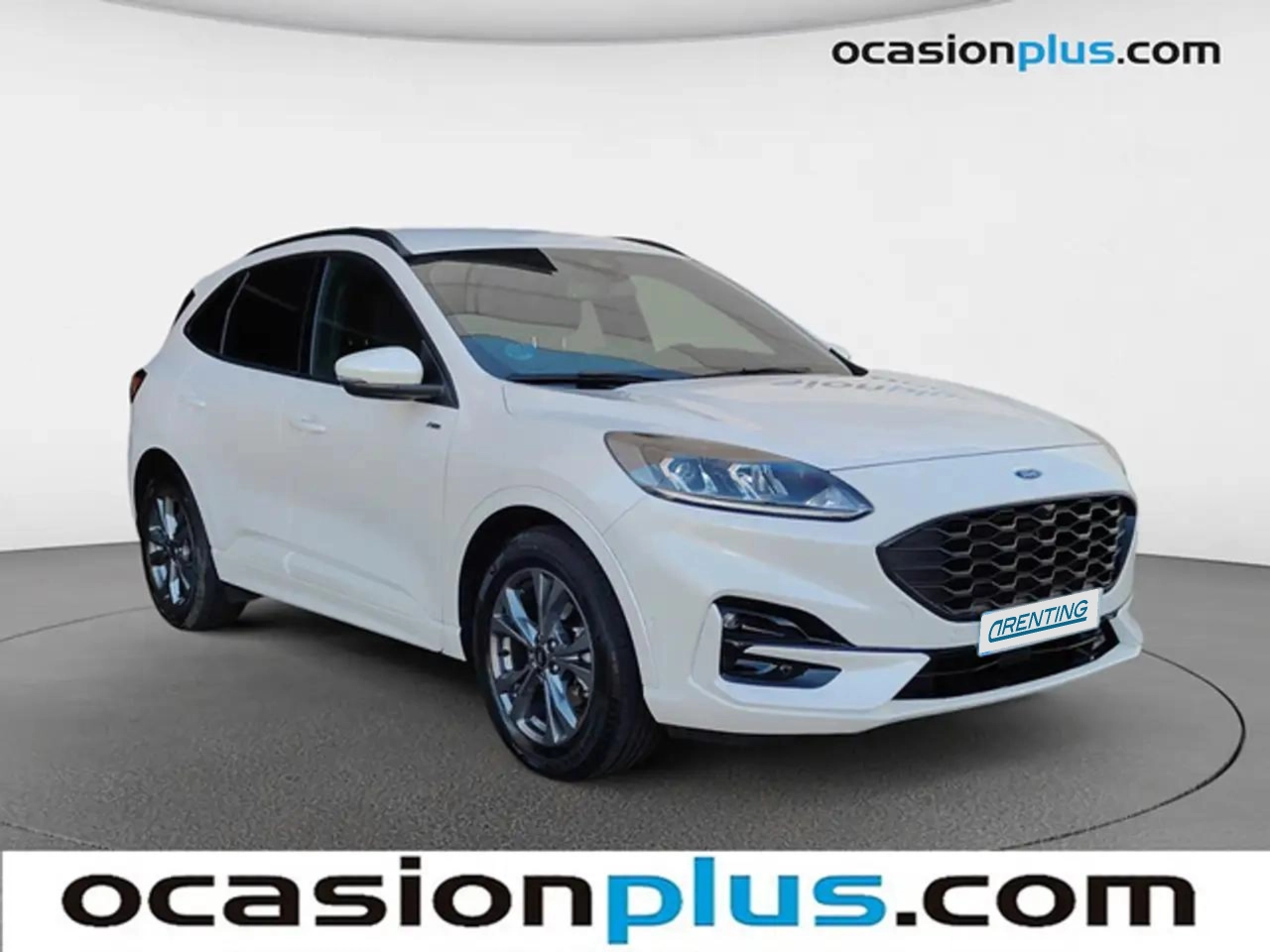 Renting Ford Kuga 2.5 Duratec FHEV ST-Line 4×2 Aut. Blanco 1 1