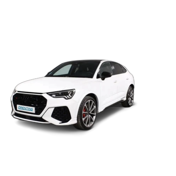 Renting Audi RS Q3 2.5 TFSI quattro S tronic Blanco